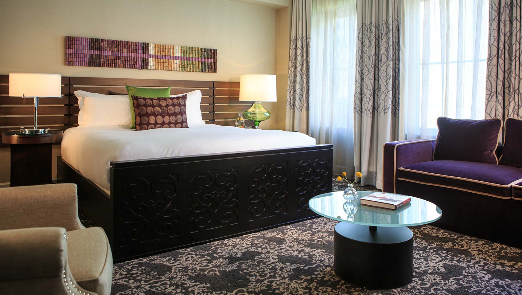 kimpton hotel vintage seattle guestroom overview
