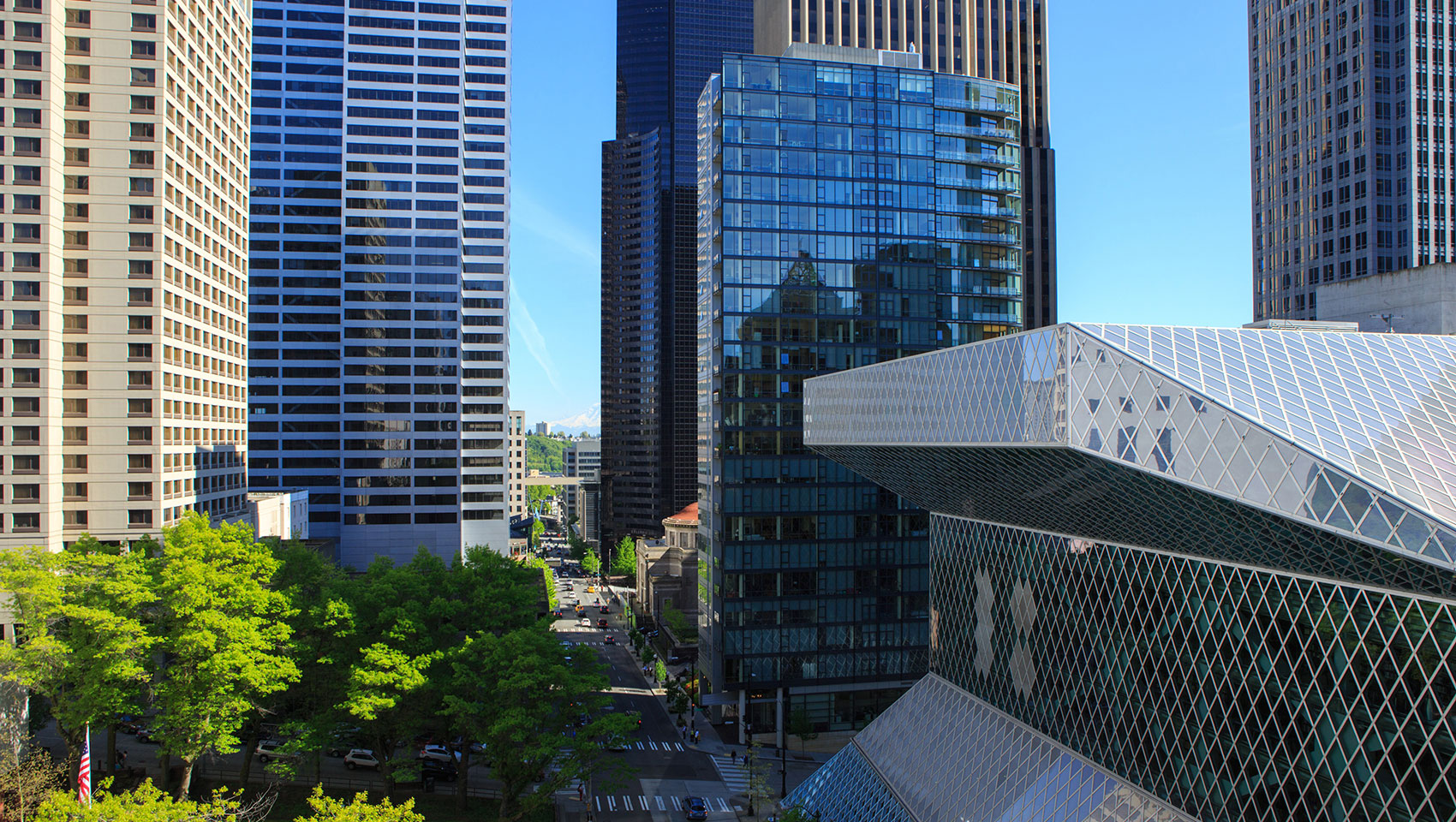 Seattle Public Library Exterior