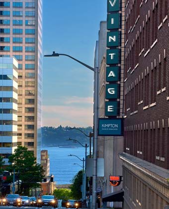 kimpton hotel vintage seattle lobby bar