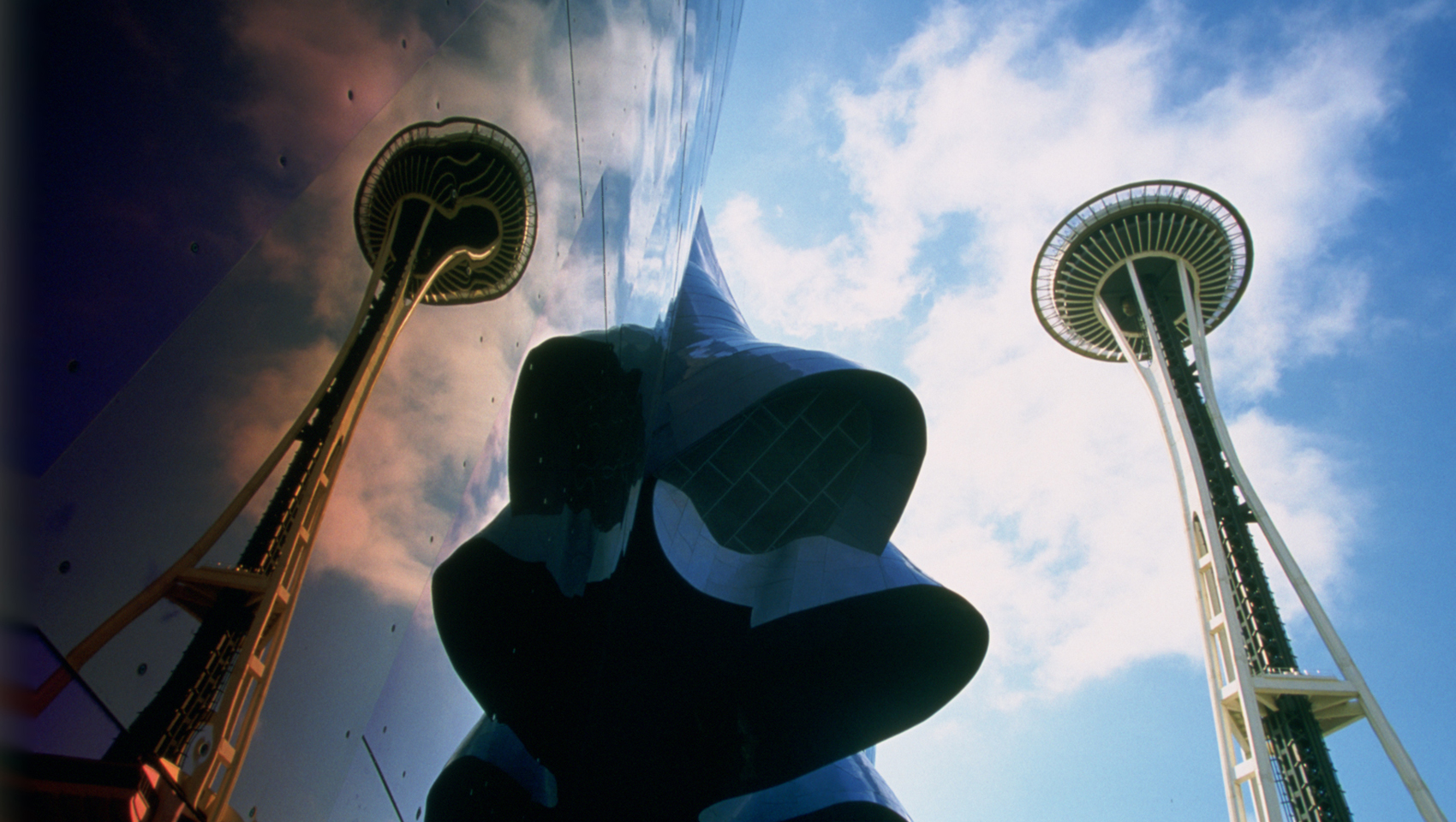 Seattle downtown space needle